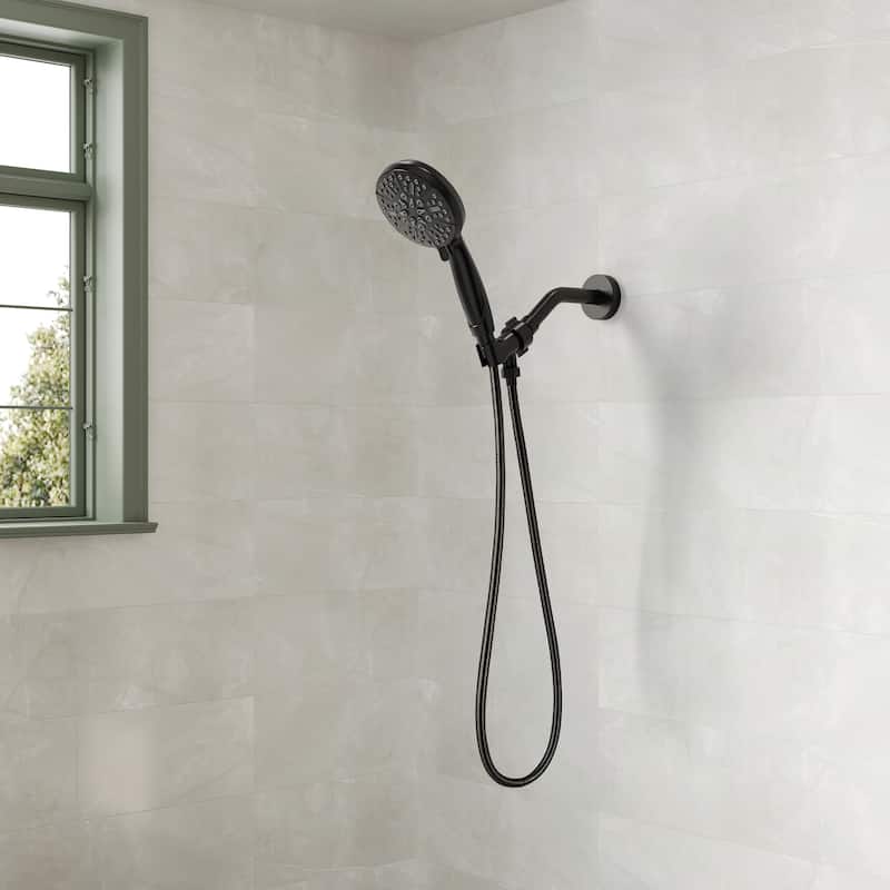 5 Spray Setting High Pressure Handheld Shower Head with Hose
