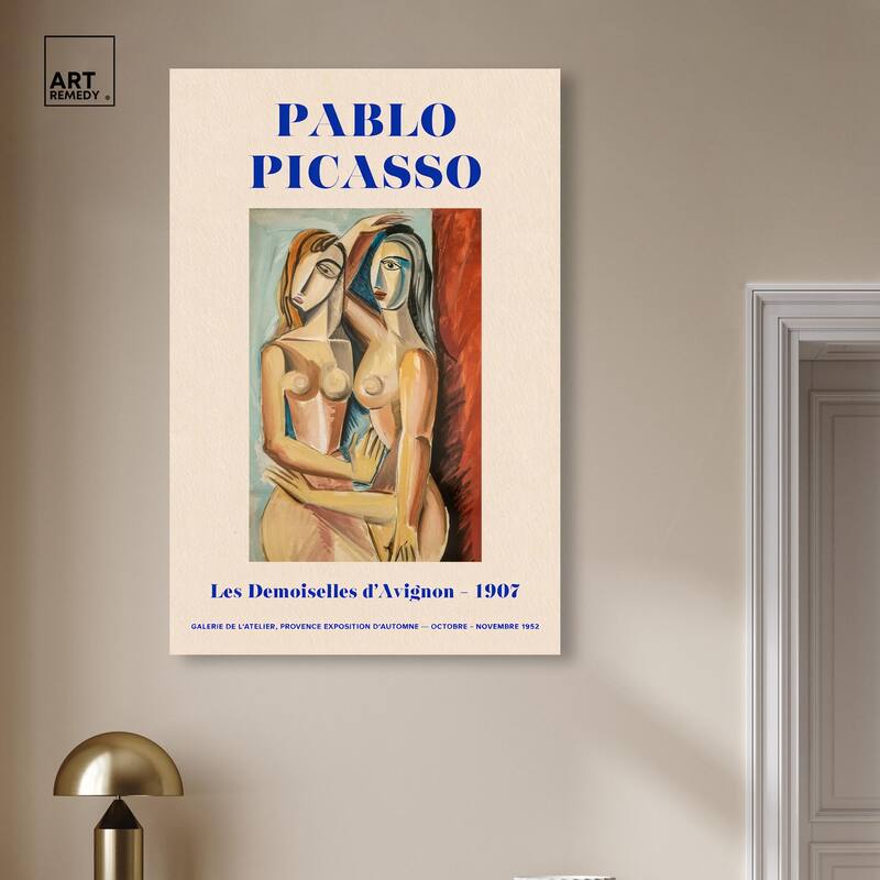 Picasso's Avignon Canvas by Art Remedy, Gallery Wrapped