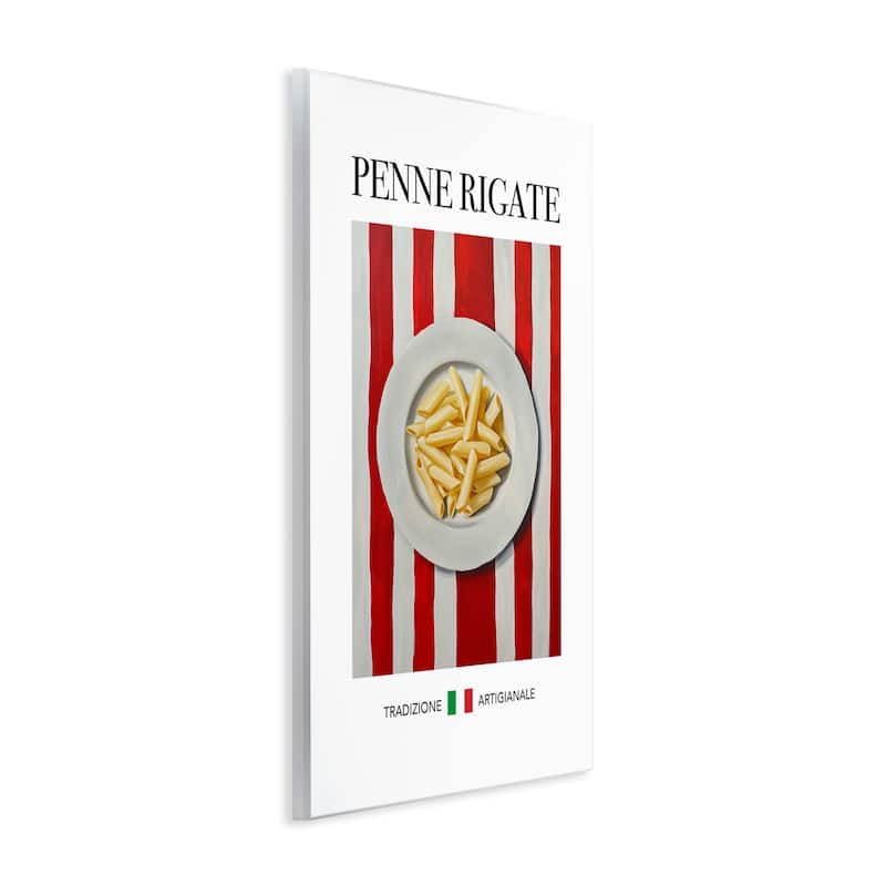 Stupell Traditional Penne Rigate Pasta Wall Plaque Art Design By Andreas Magnusson