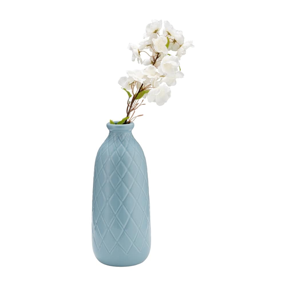 Sagebrook Home Neutral Ceramic Vase