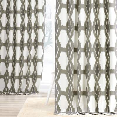 Exclusive Fabrics Sorong Printed Cotton Single Curtain (1 Panel)