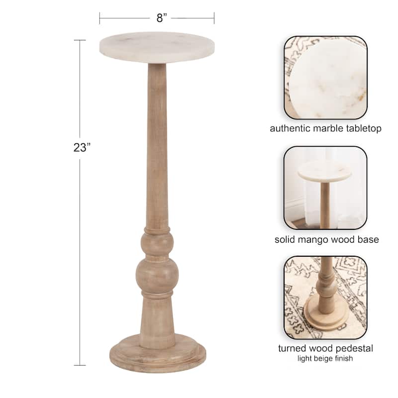 Kate and Laurel Wegner Wooden Drink Table