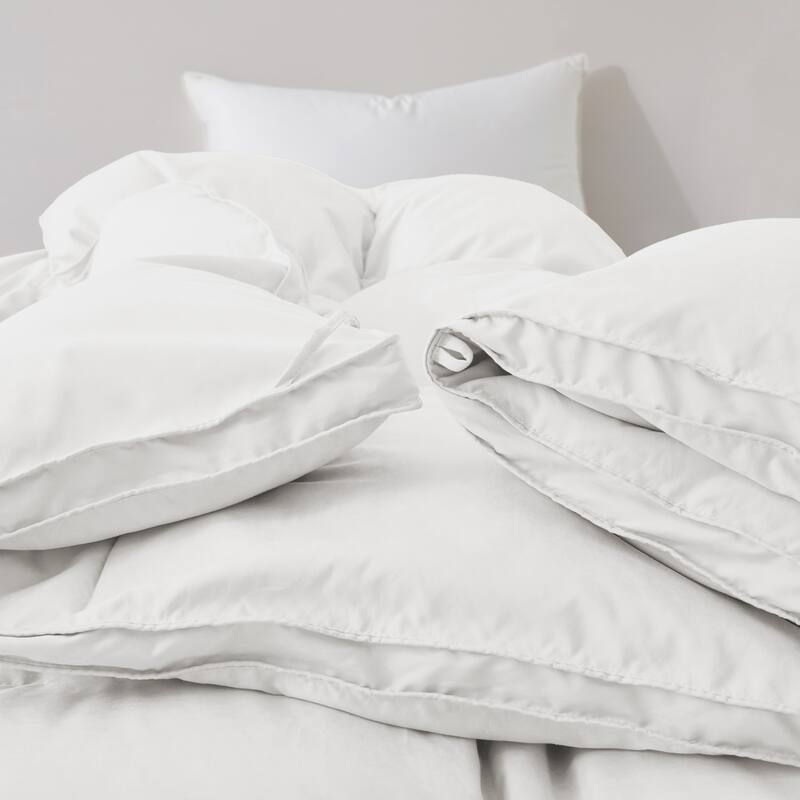 Premium White Feather Down Comforter Duvet Insert All Warmth Levels