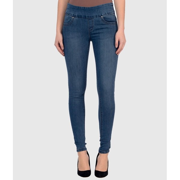 Lola Anna-MB, Mid rise Pull On Skinny Jeans