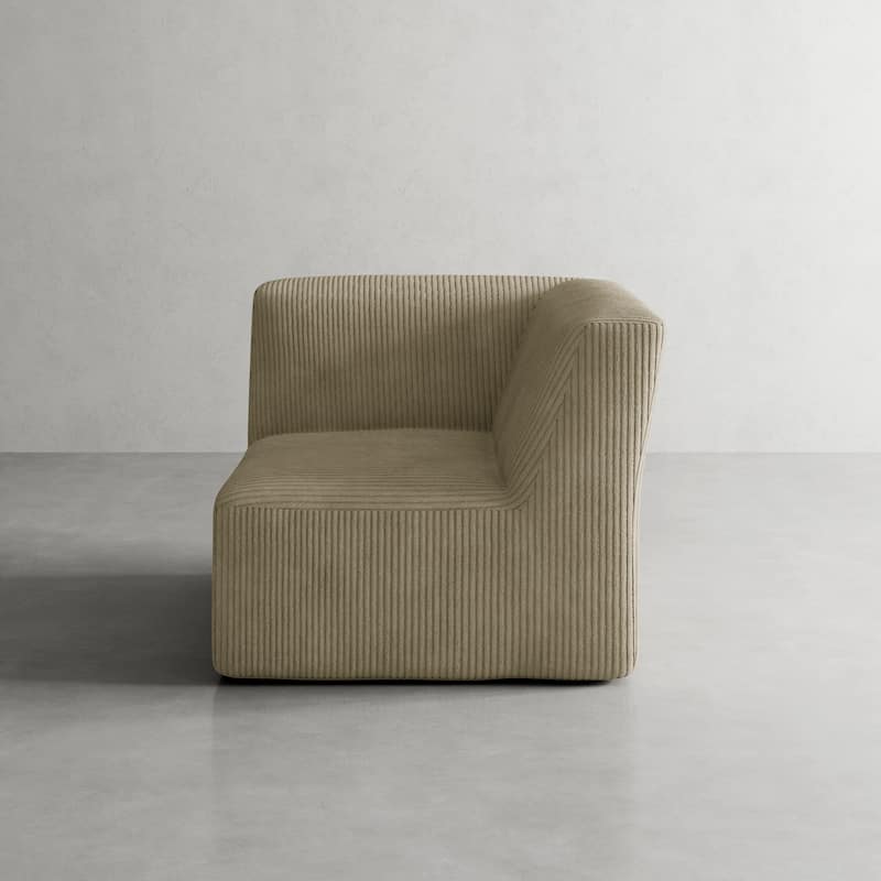Corduroy Armchair Corner Chair For Living Room