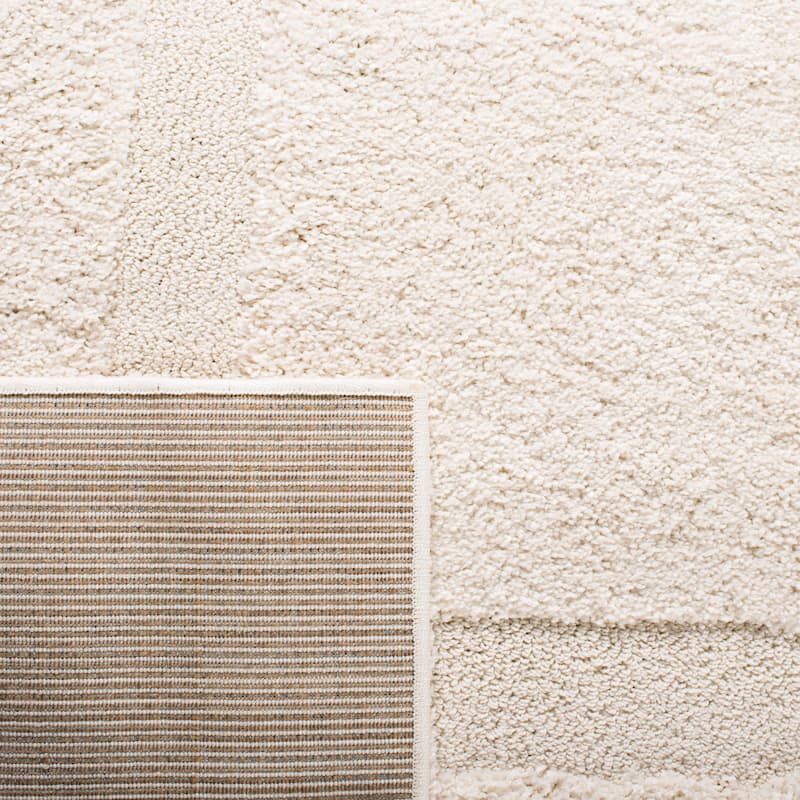 SAFAVIEH Florida Shag Carlinde Border 1.2-inch Thick Rug