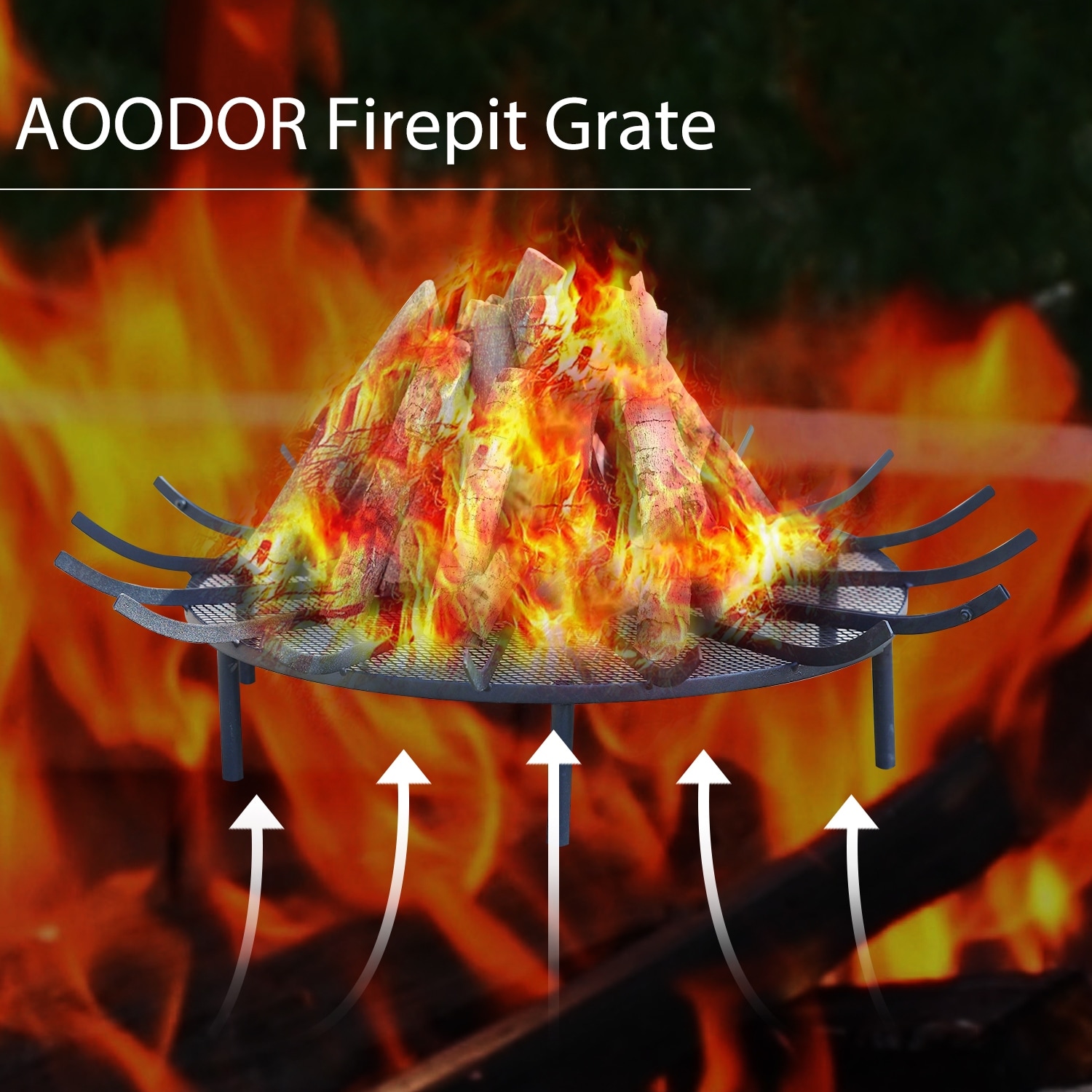 multiple sizes Round Spider Grates For Outdoor Fire Pits 