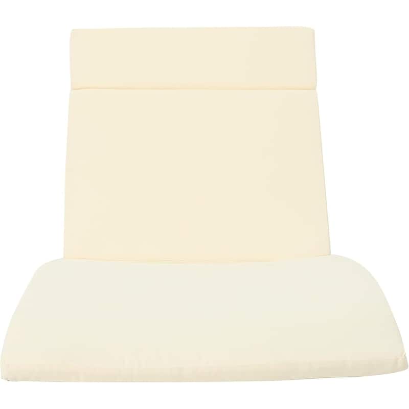 Roomfitters Chaise Lounge Cushion Set, Without Chaise Lounge, Water-Resistant Fabric with Secure Ties (Set of 2)