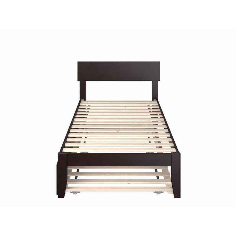 AFI Boston Platform Bed with Trundle
