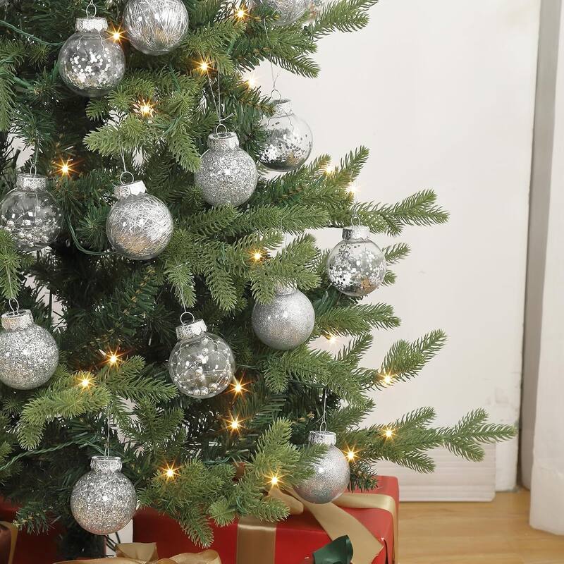 30 Pcs Shatterproof Christmas Ball Ornaments for Holiday Wedding Party Decoration - N/A