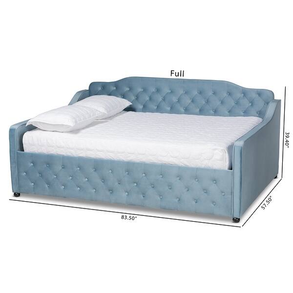 dimension image slide 3 of 4, Silver Orchid Raag Transitional Contemporary Daybed