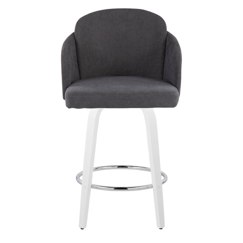 Dahlia 26" Fixed-Height Counter Stool - Set of 2