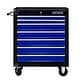 preview thumbnail 2 of 8, 7 Drawer Rolling Tool Cart Lockable Steel Tool Chest with Wheels
