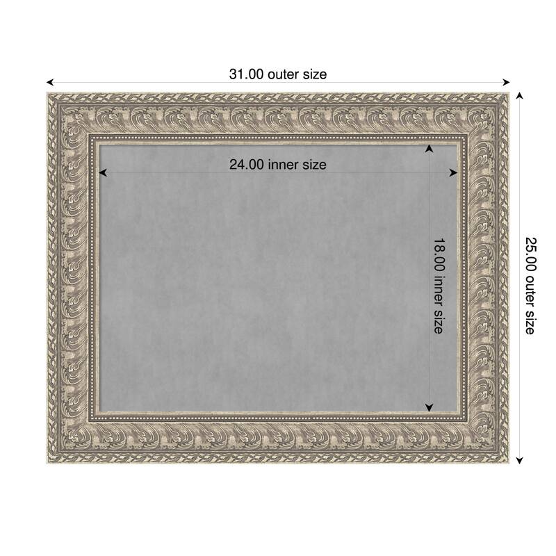 Amanti Art Sydney Silver Framed - 31 x 25 in