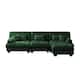 Option Green+3 Seat+1 Ottoman