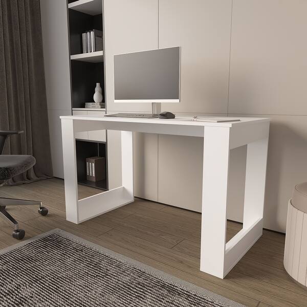 slide 2 of 7, Writing Computer Desk with Ample Work Surface
