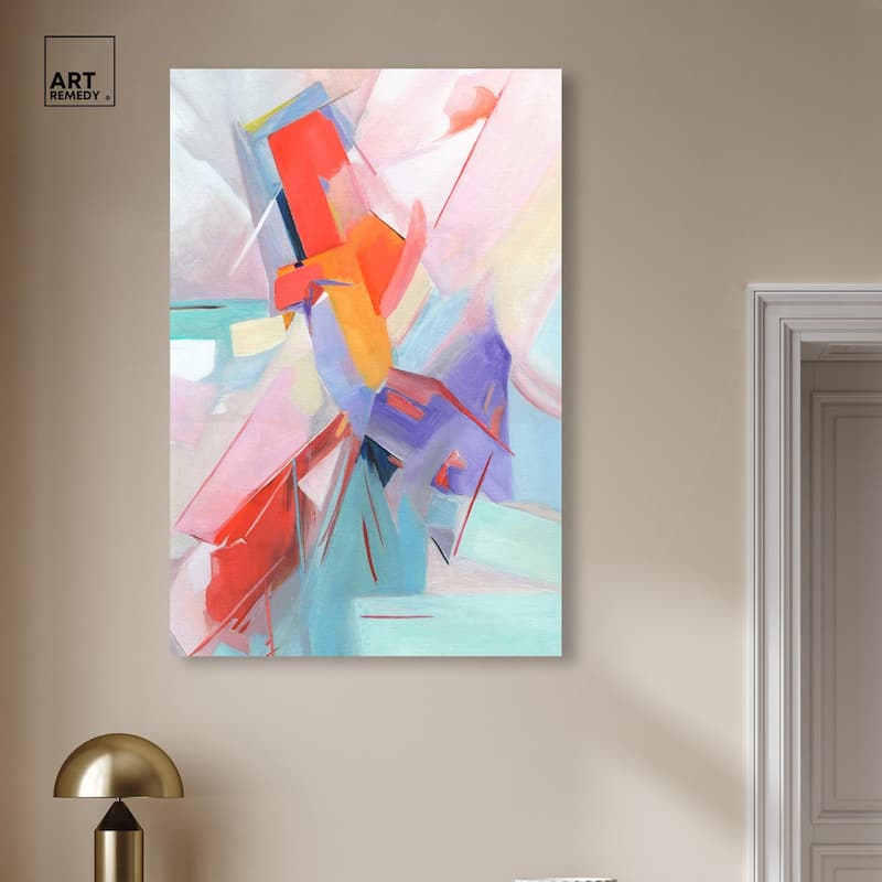 Give Joy I Canvas by Art Remedy, Gallery Wrapped