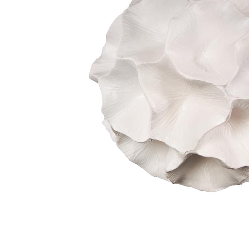 Resin Decorative Orbs & Vase Filler with Varying Sizes - Set of 3 Gold or White - Roche River Decor