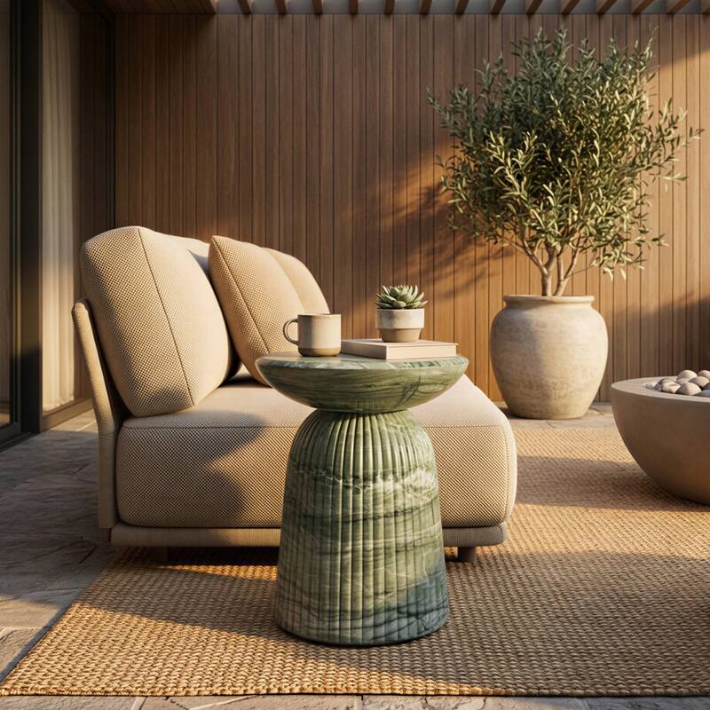 Studio London Maddox Stylish End Table for Elegant Home Interiors