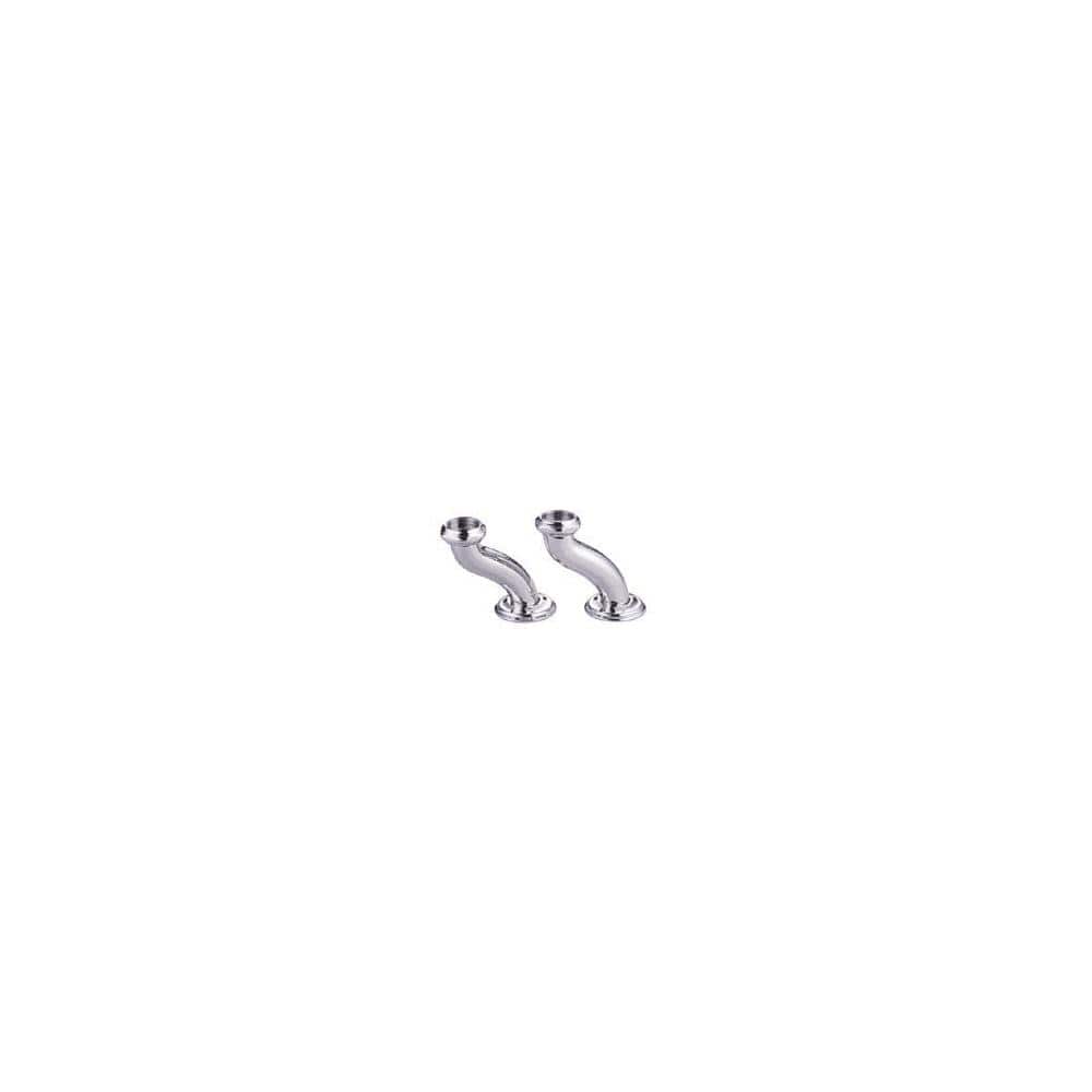 Elements Of Design Solid Brass S Shape Swing Arm with 1/2" and 3/4"