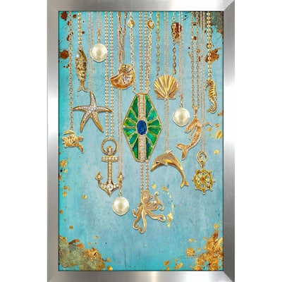 "Under The Sea In Blue" by Jodi Print on Acrylic