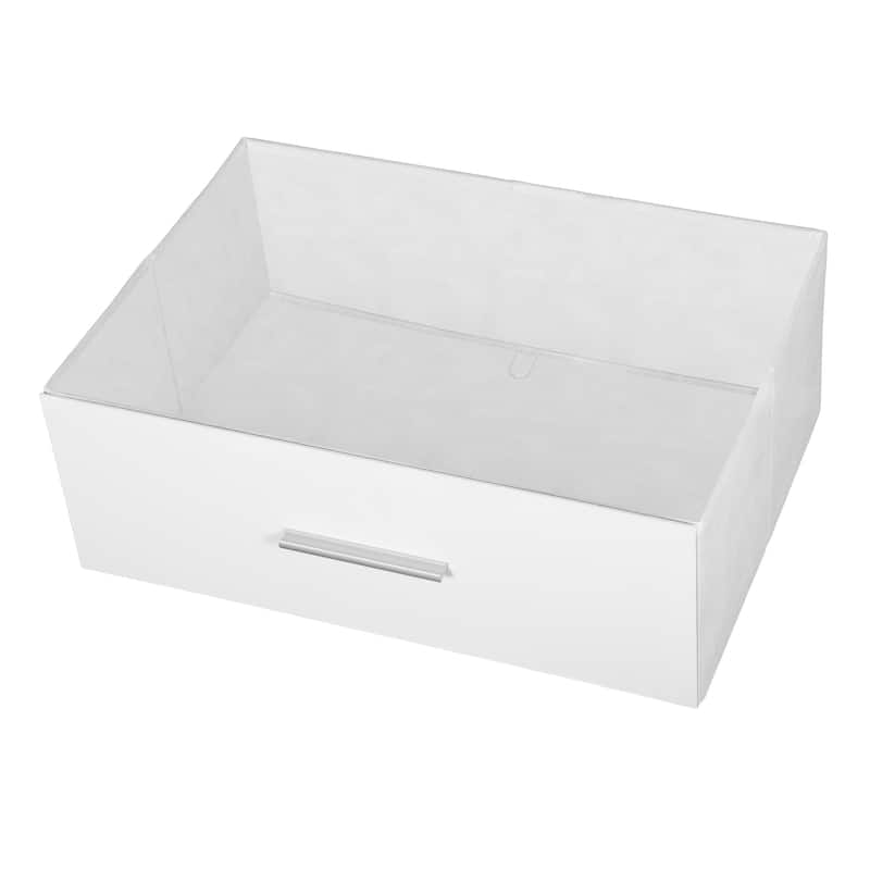 Modern 5-Drawer Fabric Dresser With Sturdy Wood Frame