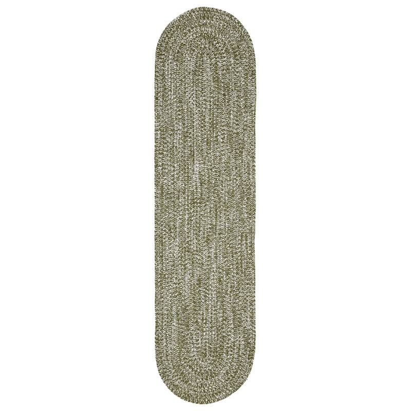 Superior Modern Rustic Bohemian Reversible Multi-Tone Braided Indoor Outdoor Area Rug
