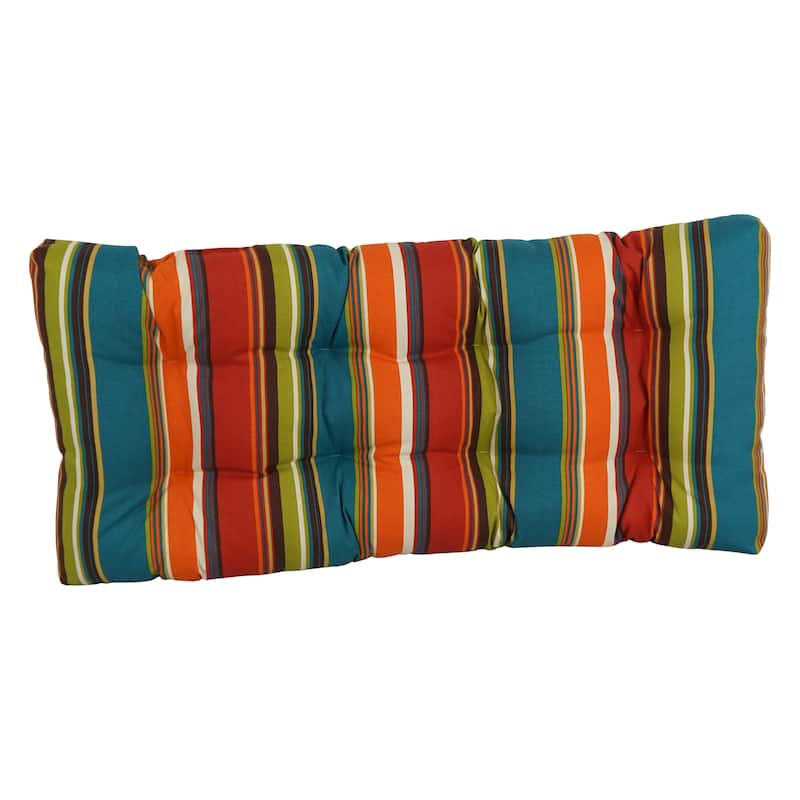 42-inch by 19-inch Tufted Indoor/Outdoor Loveseat/Bench Cushion - 19" x 42"
