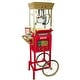 preview thumbnail 1 of 3, Nostalgia 53-Inch Popcorn Cart with Candy Dispenser