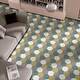 preview thumbnail 9 of 11, Merola Tile Textile Hex Silver 8.63" x 9.86" Porcelain Floor and Wall Tile