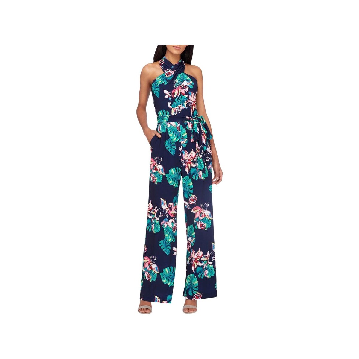 tahari asl petite jumpsuit