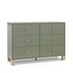 preview thumbnail 17 of 50, Storkcraft California 6 Drawer Dresser - GREENGUARD Gold Certified, Interlocking Drawer System