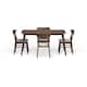 Bryner Mid-Century Modern 5 Piece Dining Set by Christopher Knight Home