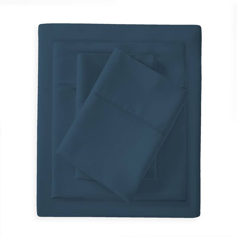 Purity Home 300-Thread Count Ultra-Soft & Silky Cotton Rayon Sheet Set