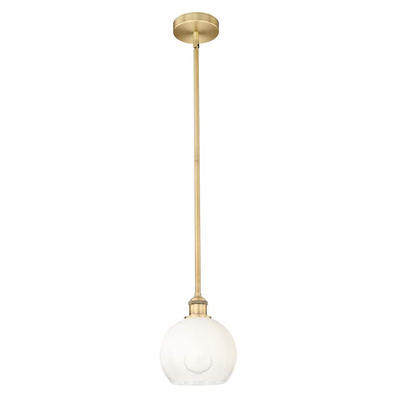 Innovations Lighting Endless Possibilities Edison - Brookhaven Globe - 1 Light 8" Stem Hung Mini Pendant