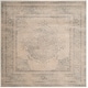 preview thumbnail 25 of 57, SAFAVIEH Vintage Ritienne Oriental Distressed Viscose Rug 6' Square - Light Blue/Cream - Square