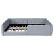 preview thumbnail 4 of 37, Velvet Upholstered Floor Bed