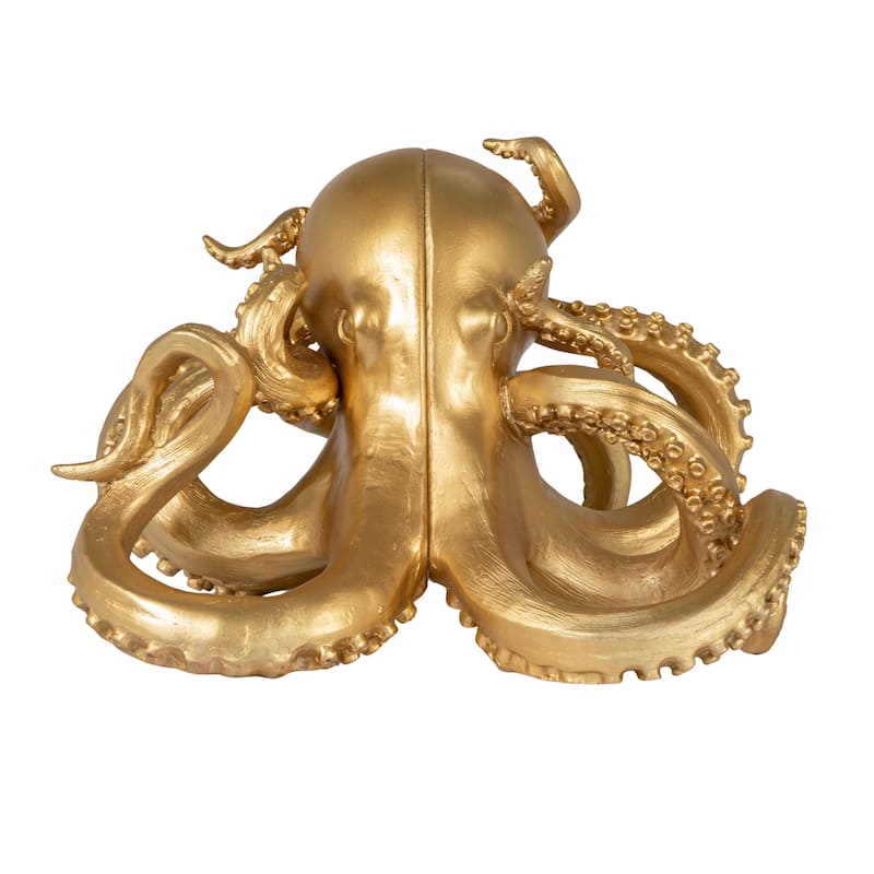 Decorative Resin Octopus Bookends
