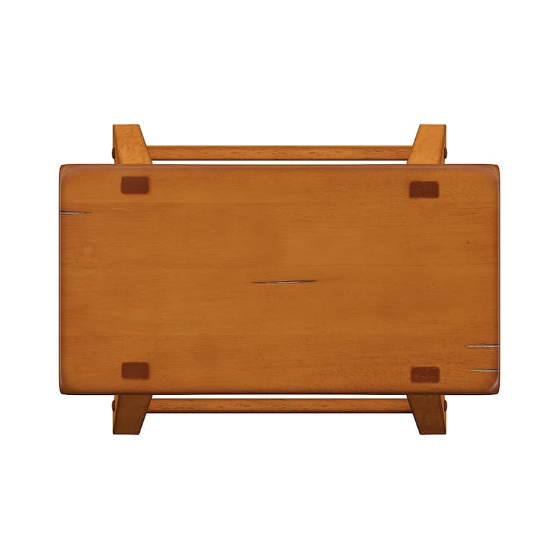 Salvador Saddle 29-inch Counter Height Backless Stools (Set of 2) by iNSPIRE Q Bold