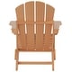 preview thumbnail 21 of 129, POLYTRENDS Laguna All Weather Poly Outdoor Adirondack Chair - Foldable (Set of 2)