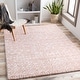 preview thumbnail 1 of 31, Livabliss Akai Plush Moroccan Stripe Area Rug Blush - 7' 10" x 10'