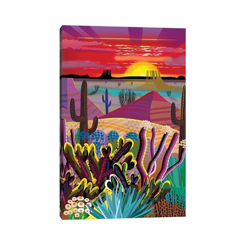 iCanvas "The Desert In Your Mind" by Charles Harker Canvas Print