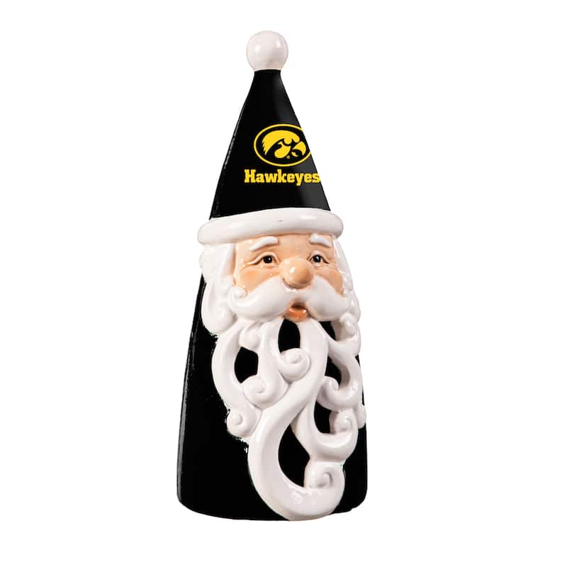 University of Iowa Santa LED Garden Statuary, 8"