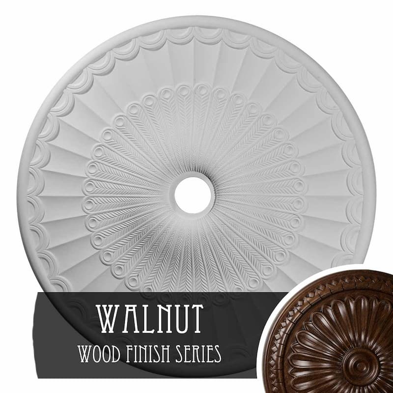 36 5/8"OD x 3 5/8"ID x 2 3/8"P Galveston Ceiling Medallion