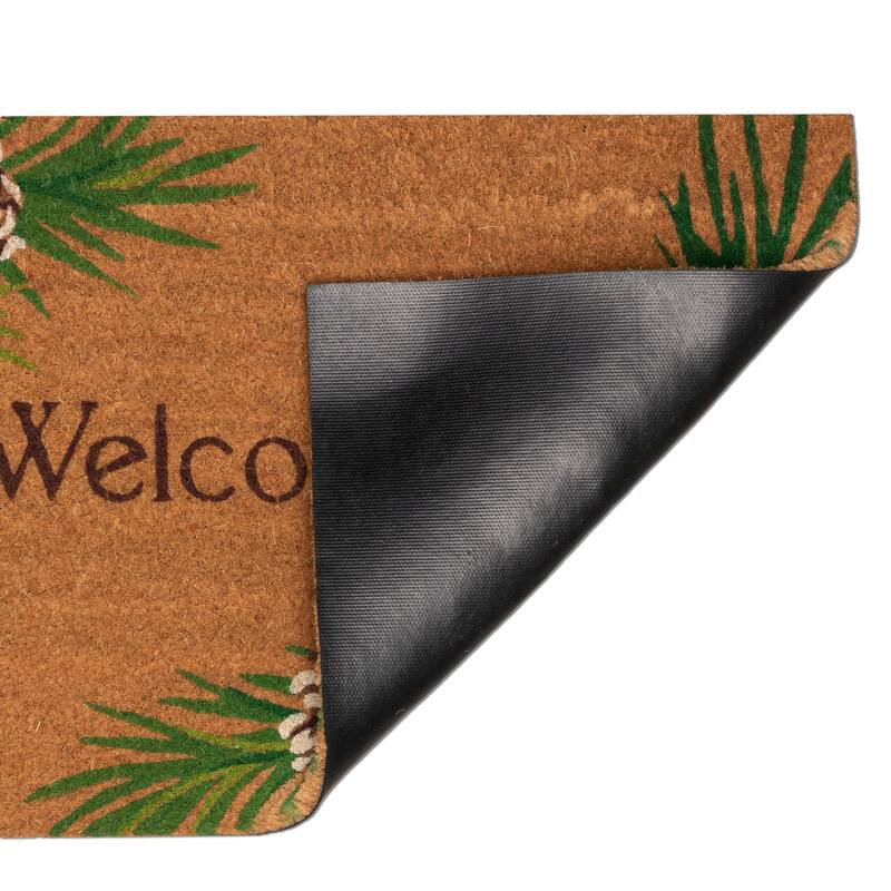 Liora Manne Natura Pinecone Border Outdoor Mat