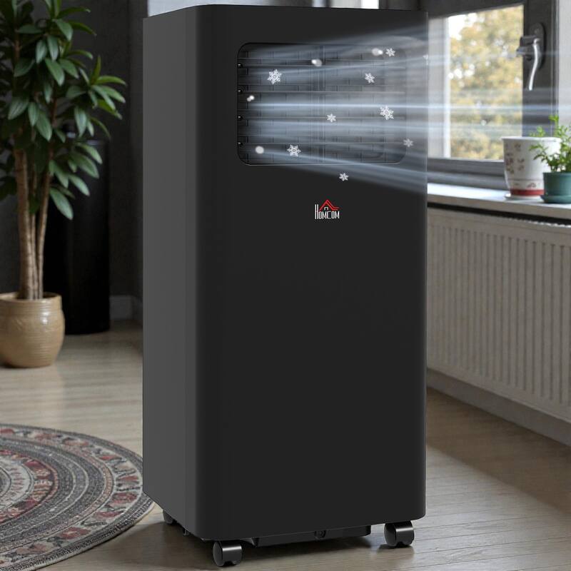 8000 BTU Portable Air Conditioner with Dehumidifier and Fan. Remote Control. 24 Hour Timer. Rooms up to 345 Sq Ft