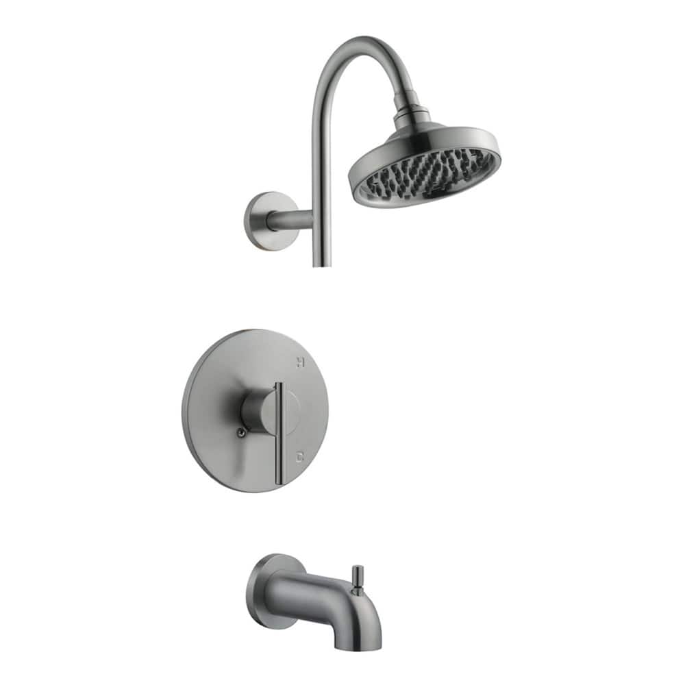 Design House Single Handle Tub And Shower Pressure Balanced with