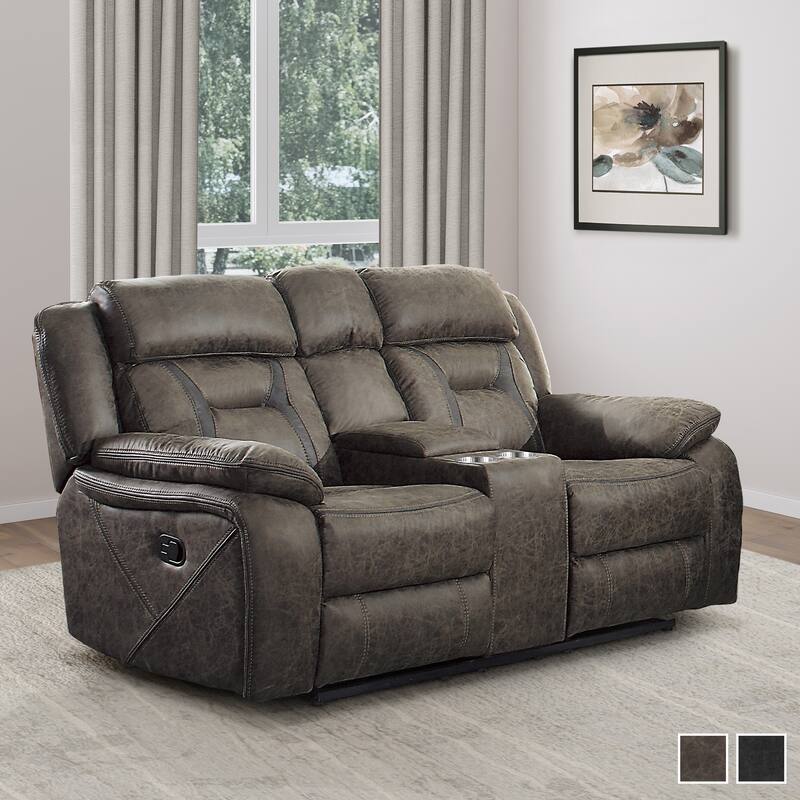 Avondale Double Reclining Love Seat with Center Console