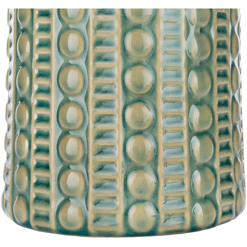 Artistic Weavers Hollywood Table Lamp with Glazed Ceramic Base