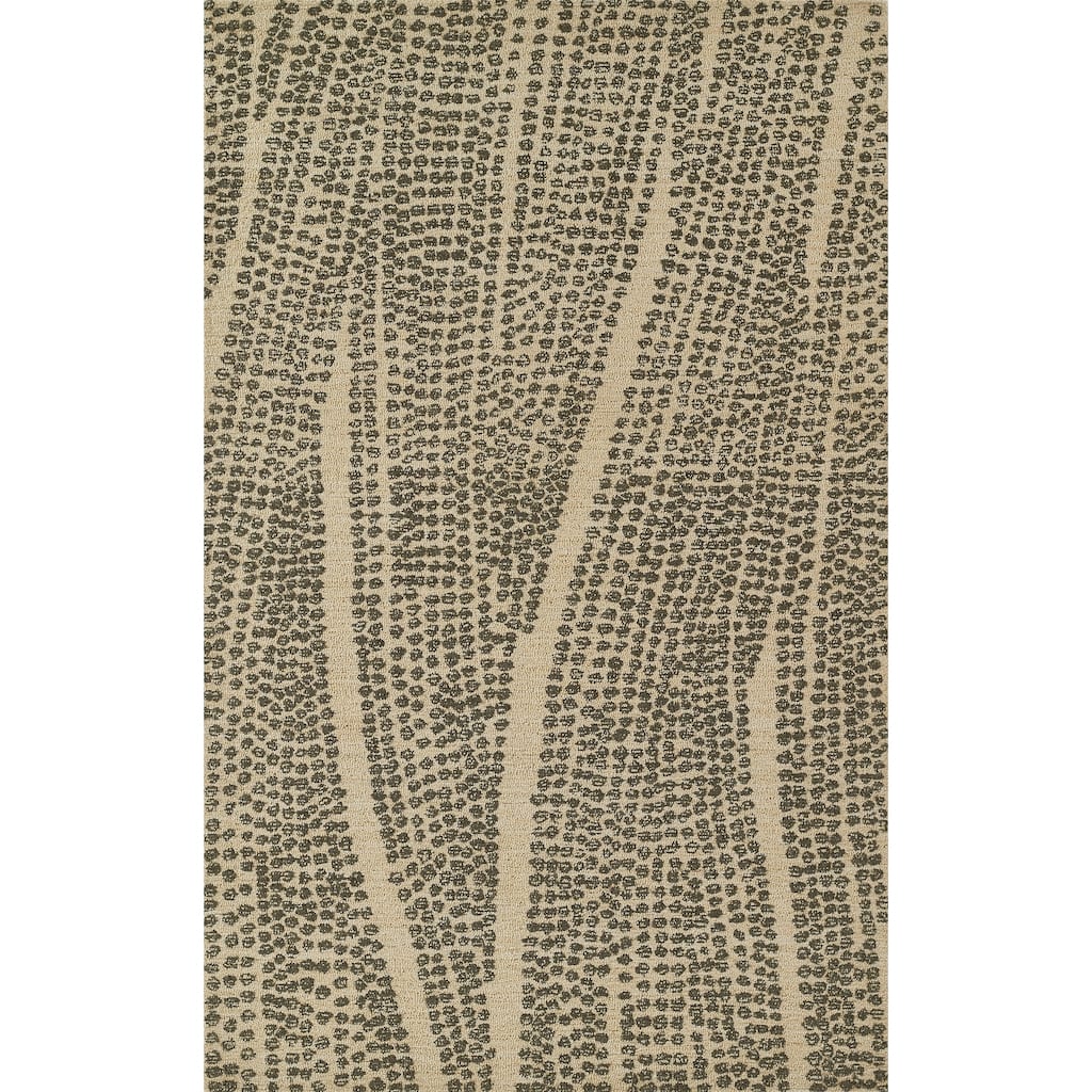 Momeni Teppe Hand Tufted Wool Geometric Area Rug